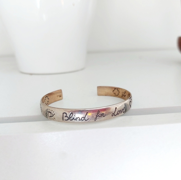 Authentic Blind for love Gucci bangle. - Picture 3 of 4